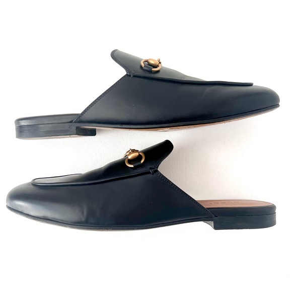 GUCCI | Princetown Horsebit Black Leather Mules
Loafers Slippers EU 39 US 9 - Picture 12 of 13